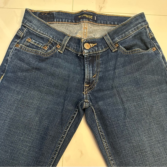 Levis Strauss & Co. Too Super Low 524 Jeans Women 1 (S/C) Boot Cut. - Picture 2 of 5